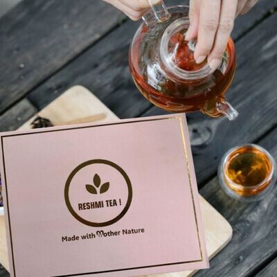 Reshmi Tea 12 Assorted Tea Blend Gift Box