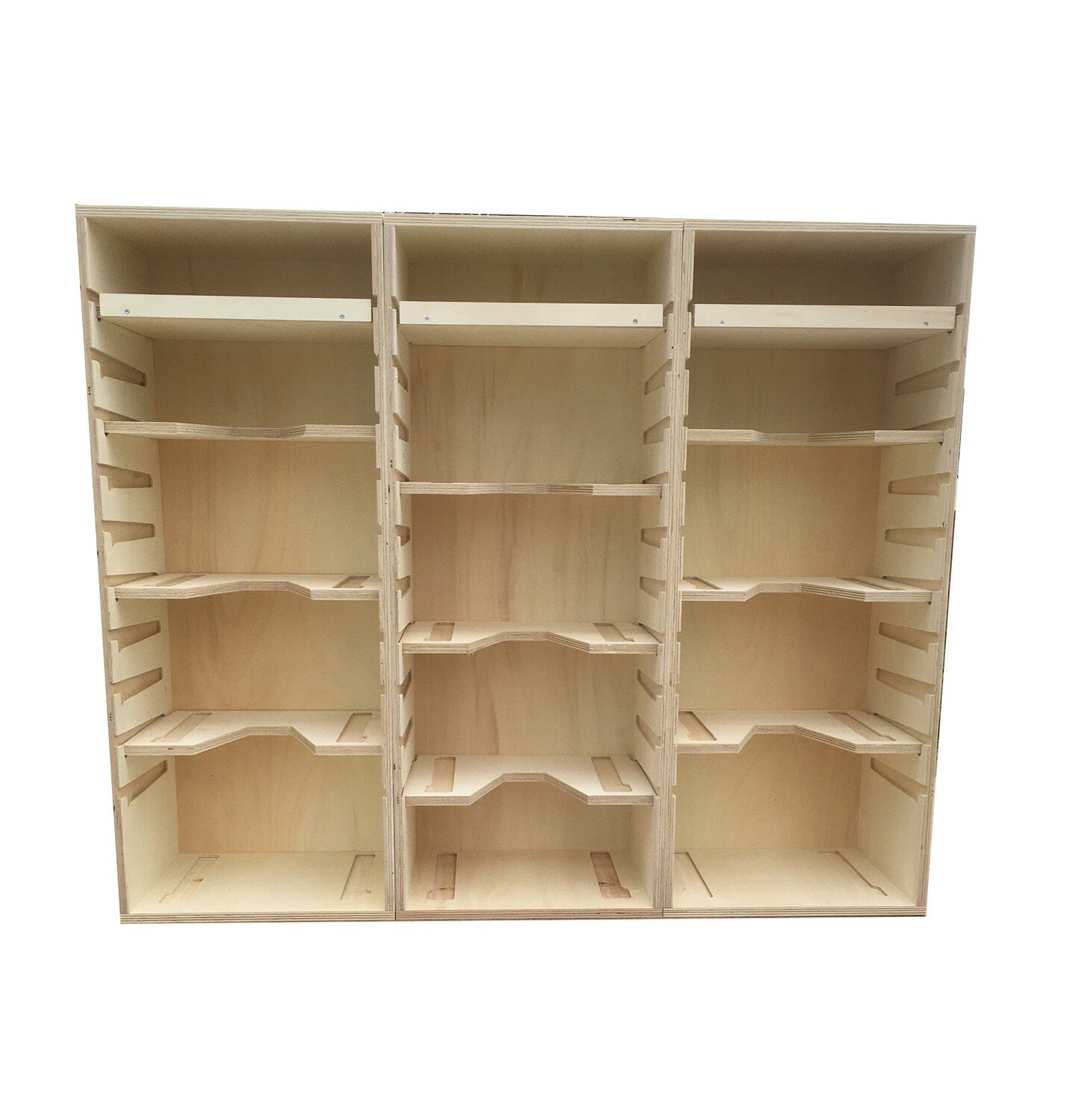 Set van 3 kasten Middel "Basic" zonder planken