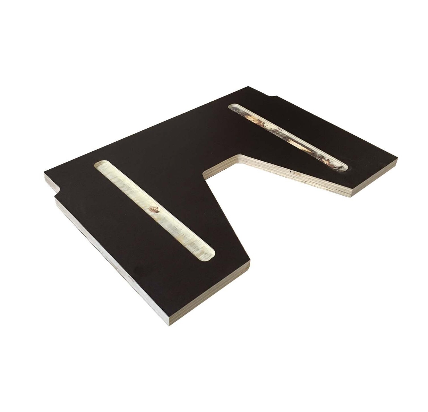 Open plank dubbel "De Luxe"