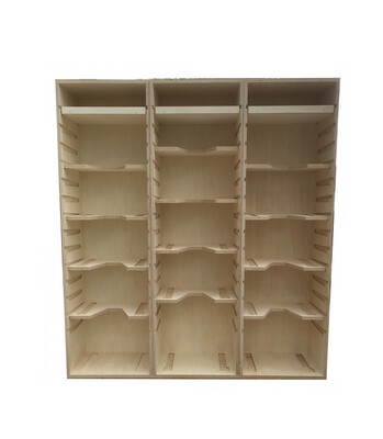 Set van 3 kasten Hoog "Basic" zonder planken