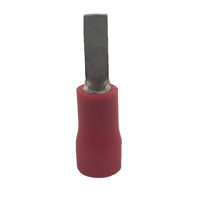 Pre-Ins TwinGrip Flat Blade Term 2.3x10mm - Red (100/Pkt)