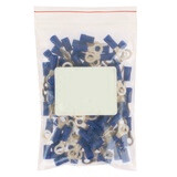 Pre-Ins TwinGrip Ring  Terminal 10.0mm - Blue (100/Pkt)