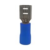 Pre-Ins Female Disconnector 5x6.4mm - Blue (100/Pkt)