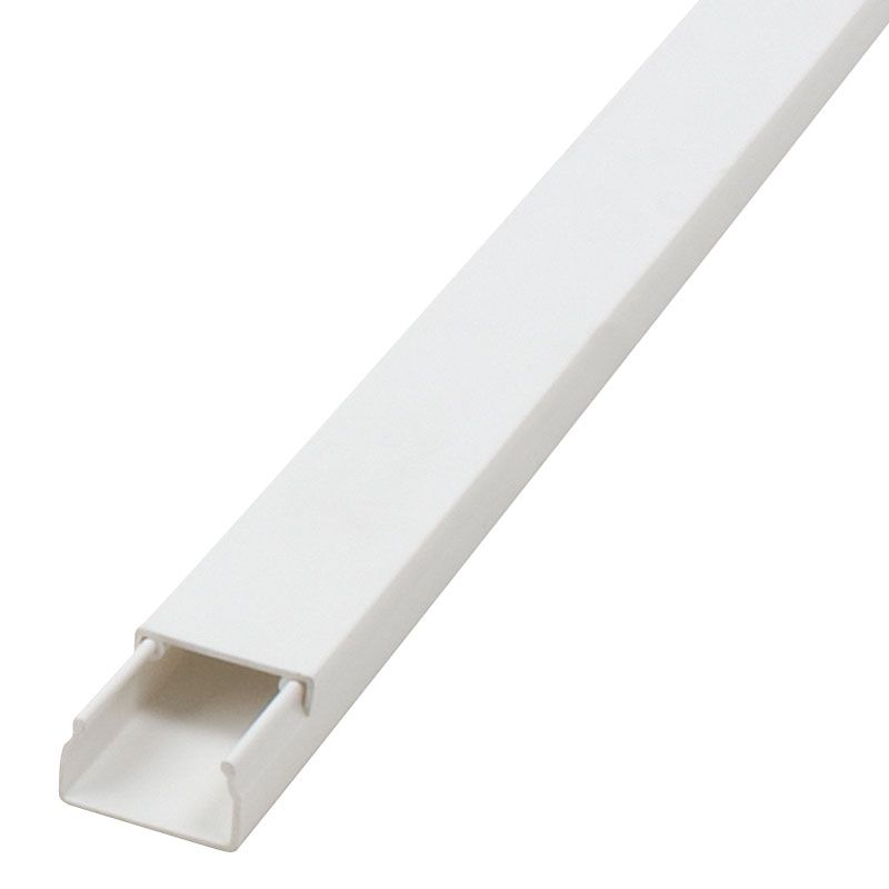 Solid Trunking 25mmx16mmx3m - White (20/Pkt)