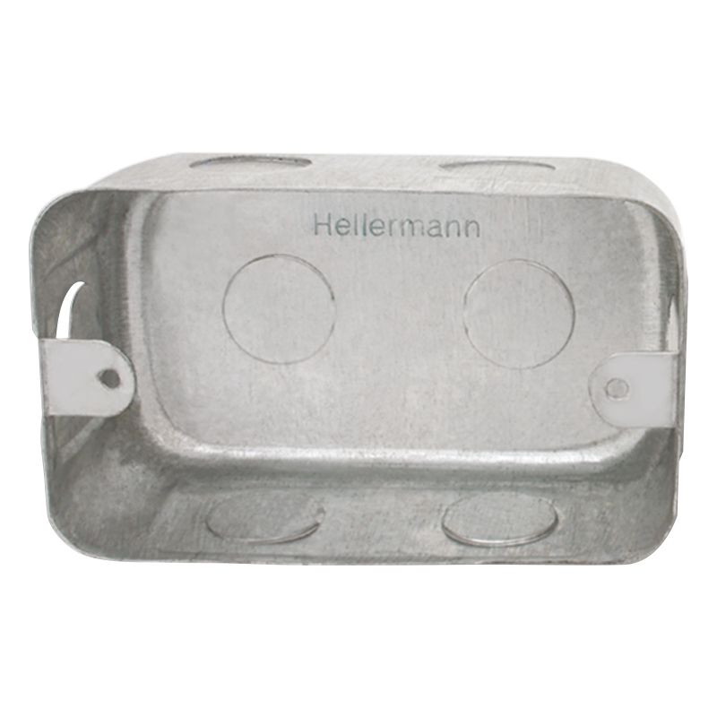 Wall Box Galvanised 4x2 (100/Pkt)