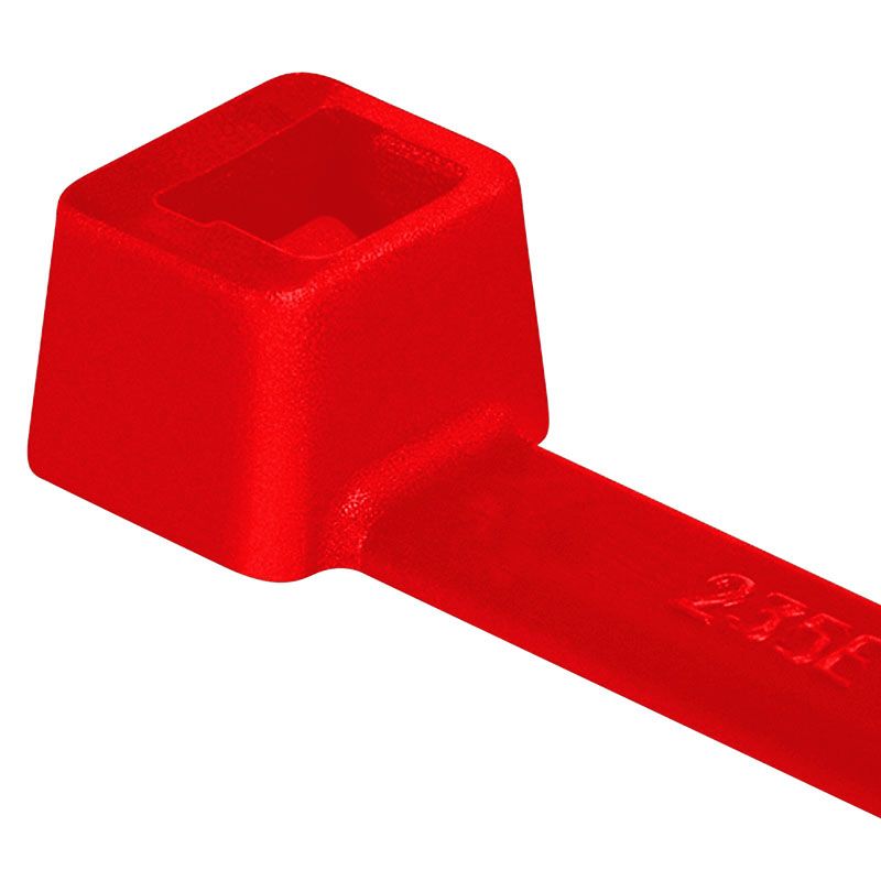 T50LRD (Red) Cable Ties - 390x4.6mm (Std Bag - 100/Pkt)