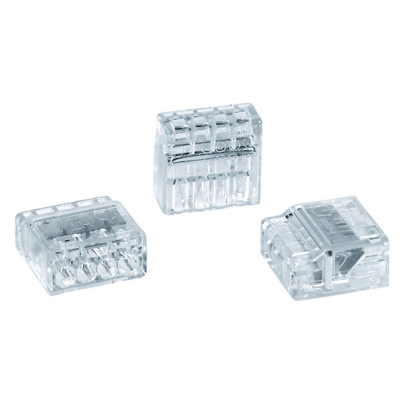 Helacon 4 Way Connector - Clear (10/Pkt)