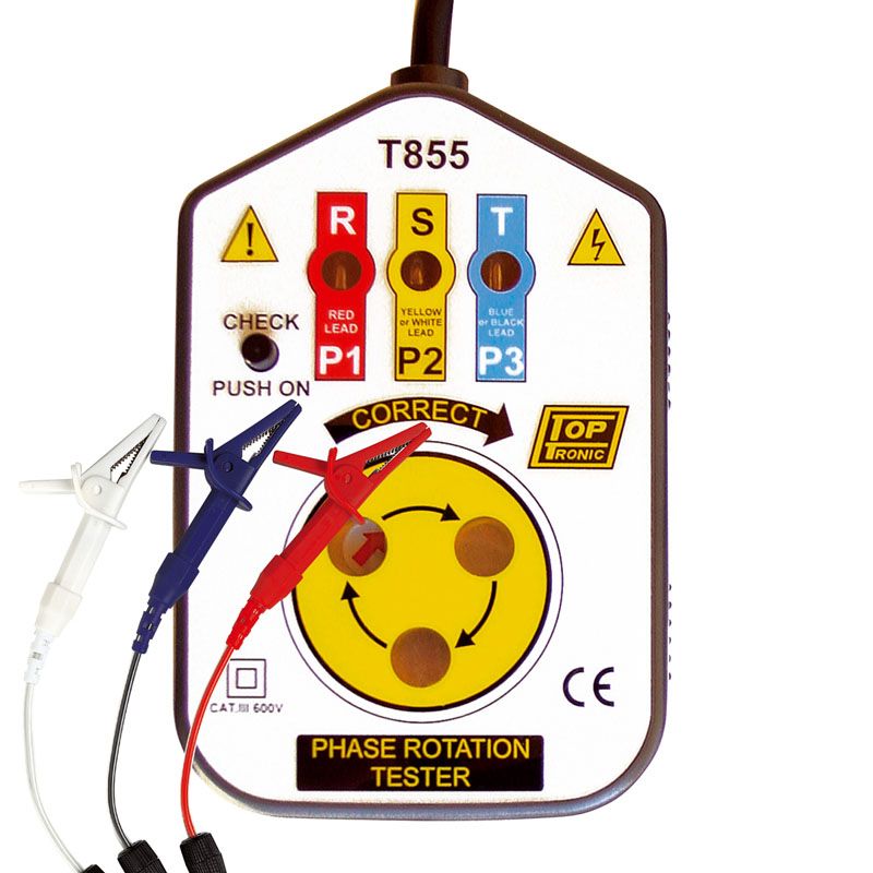 T855 - 3-Phase Rotation Indicator