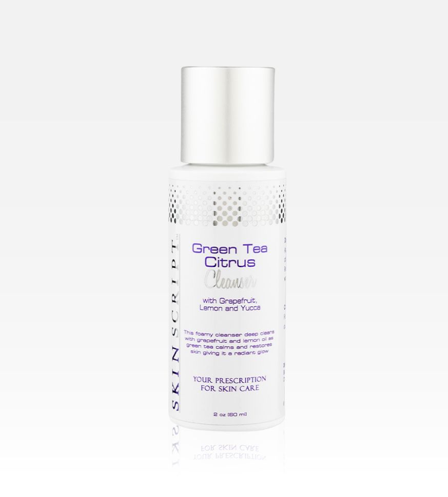 Green Tea Citrus Cleanser travel size