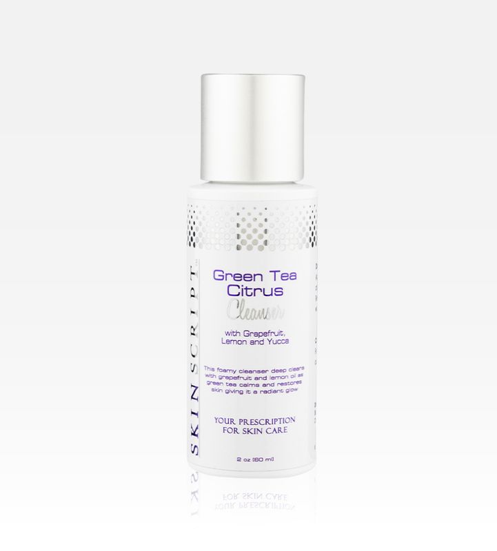 Green Tea Citrus Cleanser travel size