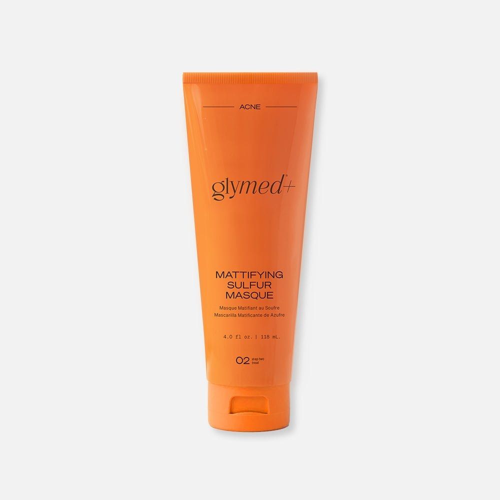 Mattifying sulfur mask