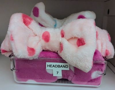 Headband - polkadots