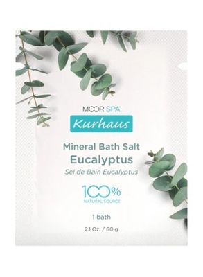 Kurhaus Mineral Bath Salt, Eucalyptus 2.1 oz
