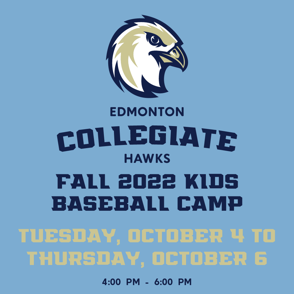 Edmonton Collegiate Fall 2022 Kids Baseball Camp
