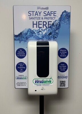 Commercial Sanitizer dispenser & stand
