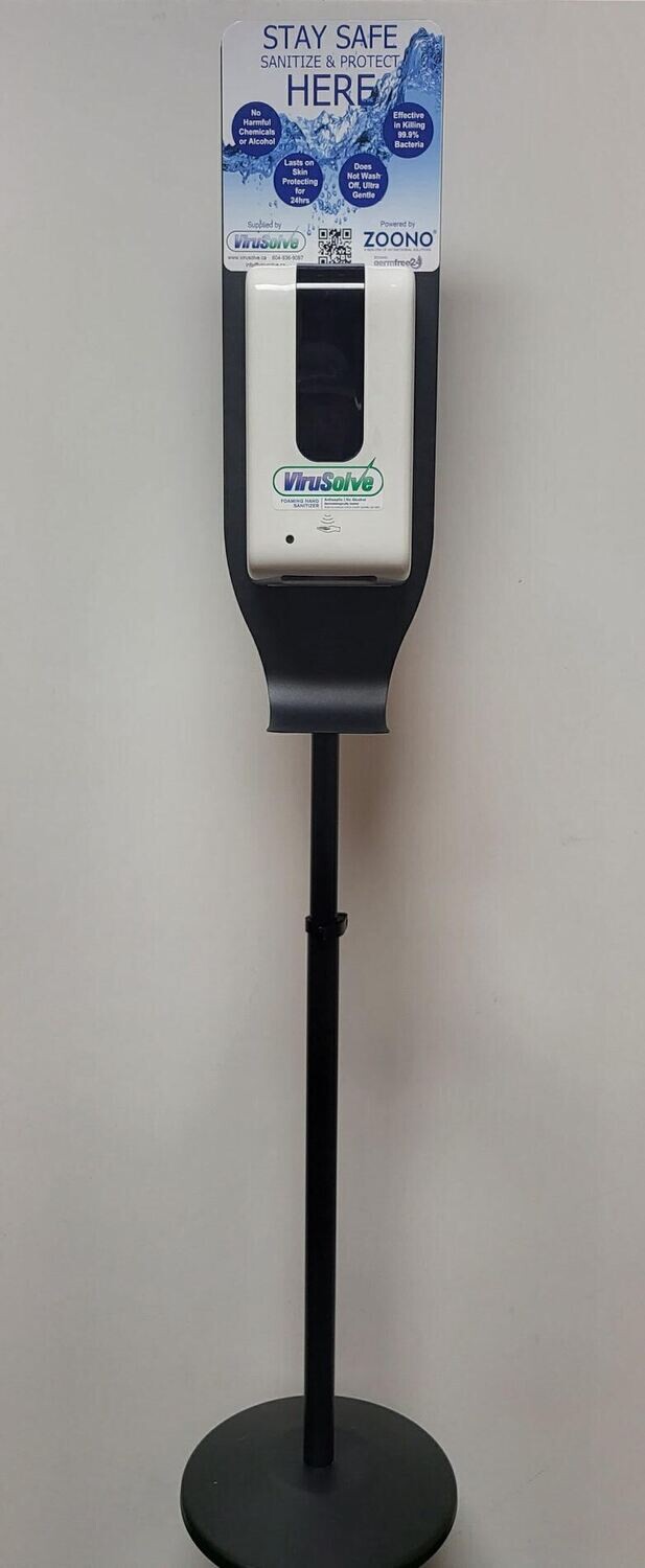 Lightweight Sanitizer dispenser and stand