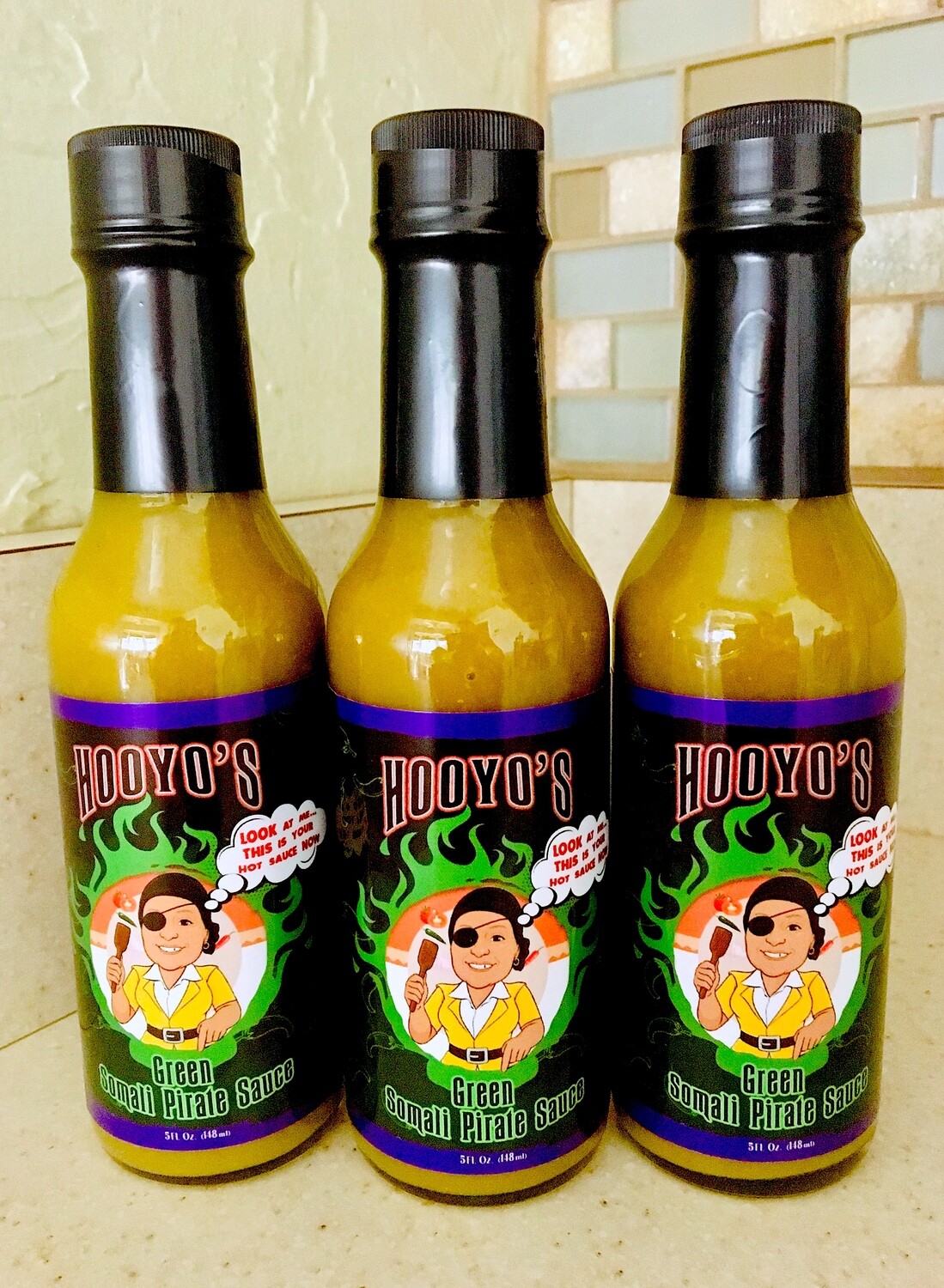 Green Somali Pirate Sauce- 3x Bundle