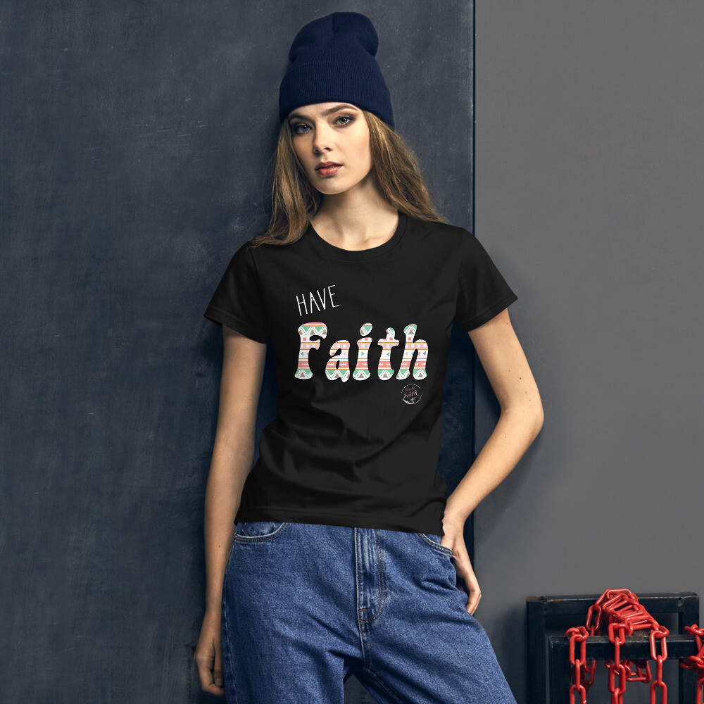 Have Faith Native Women's short sleeve t-shirt