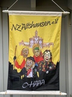 Fahne NZ Altshausen e.V. bunt