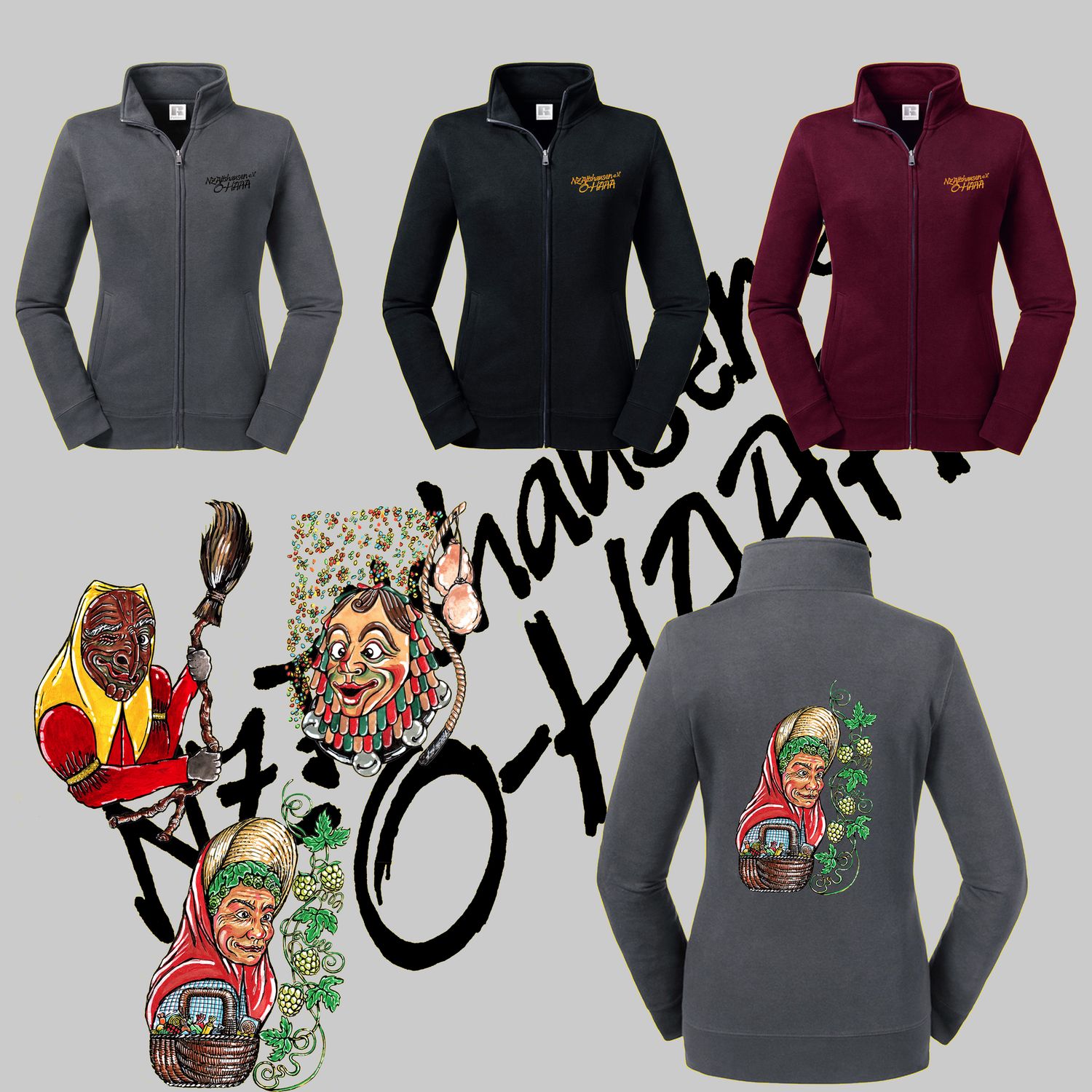 Sweat Zipper Damen