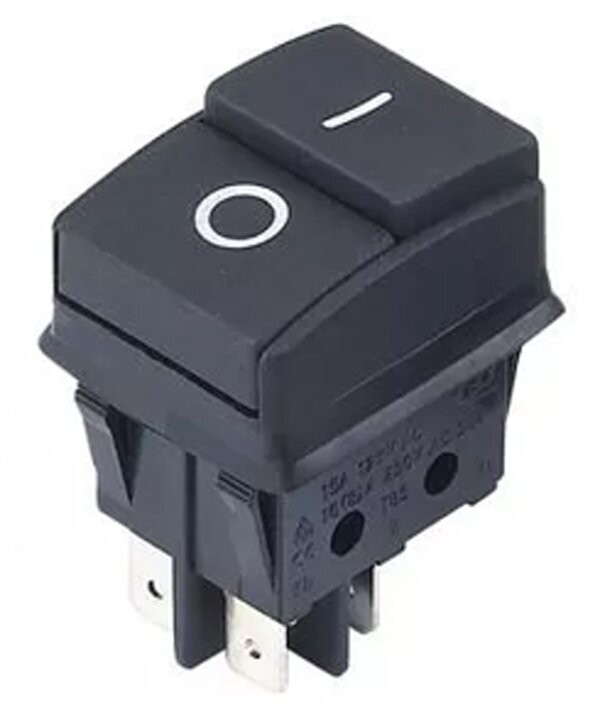 Installation of device switch, 4 pin 16 A, 250 V ~ on-off Installation of device switch, 4 pin 16 A, 250 V ~ on-off