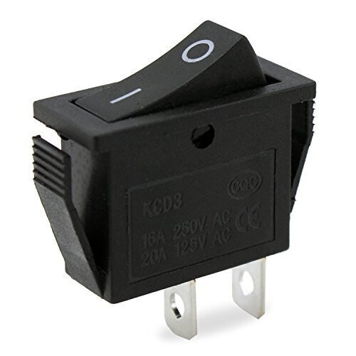Rocker switch or button 2 pin 15A 250VAC, 30.5 * 13.5 * 22mm rocker black Rocker switch or button 2 pin 15A 250VAC, 30.5 * 13.5 * 22mm rocker black