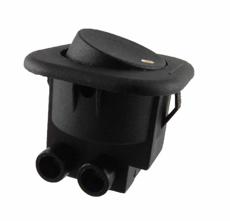 Rocker switch device switch, 2pin with screw contacts 6A 250VAC, with color selection Rocker switch device switch, 2pin with screw contacts 6A 250VAC, with color selection