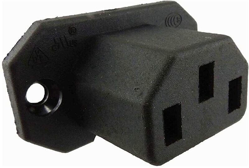 IEC connector socket C13, IEC 60320 IEC built-in socket 250V AC 10A IEC connector socket C13, IEC 60320 IEC built-in socket 250V AC 10A
