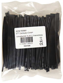 Shrink tubing set, 100 pieces, 10cm long Shrink tubing set, 100 pieces, 10cm long