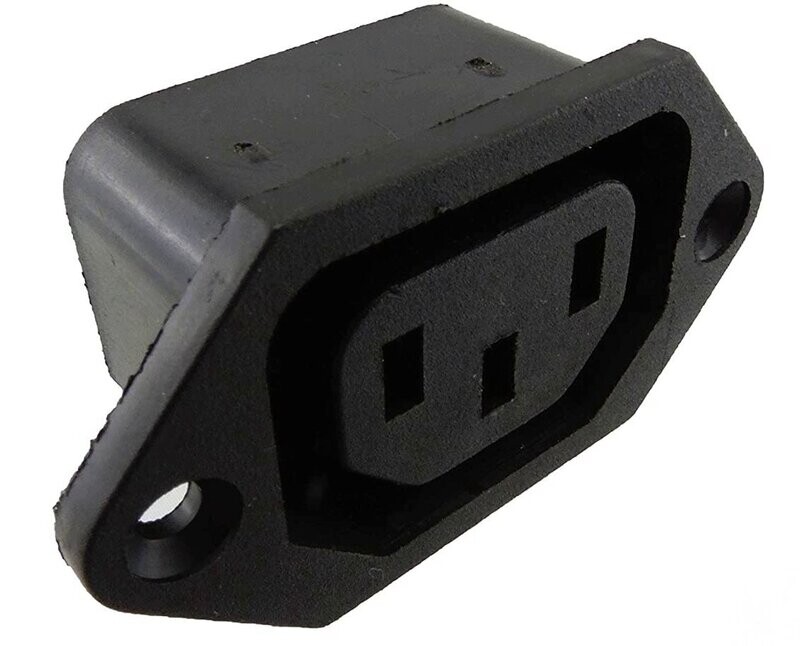 IEC connector socket C-13, IEC 60320 IEC socket 250V 10A IEC connector socket C-13, IEC 60320 IEC socket 250V 10A