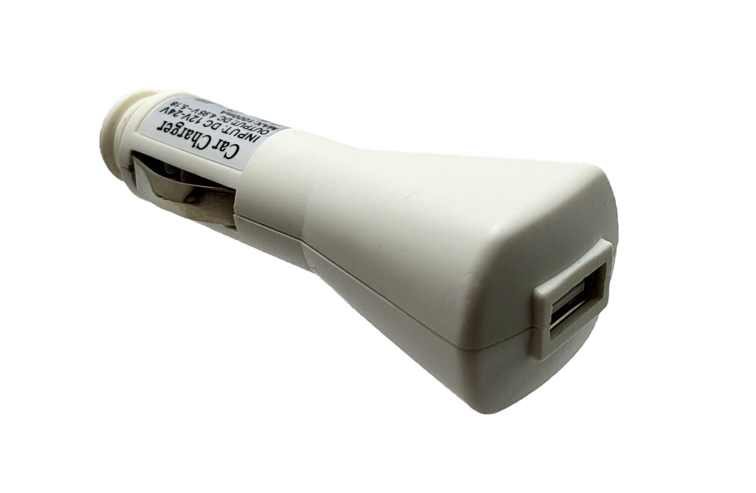 USB KFZ Adapter 1A 12V, Zigarettenanzünder Auto Ladegerät universal Handy, Weiß