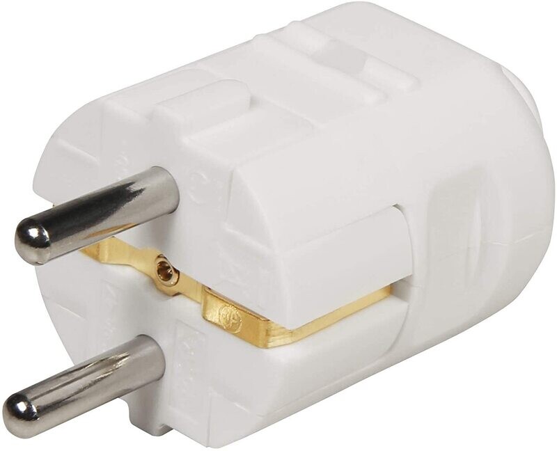 Earthing contact plug can be reconnected 250 V ~ / 10-16 A screw contacts Earthing contact plug can be reconnected 250 V ~ / 10-16 A screw contacts