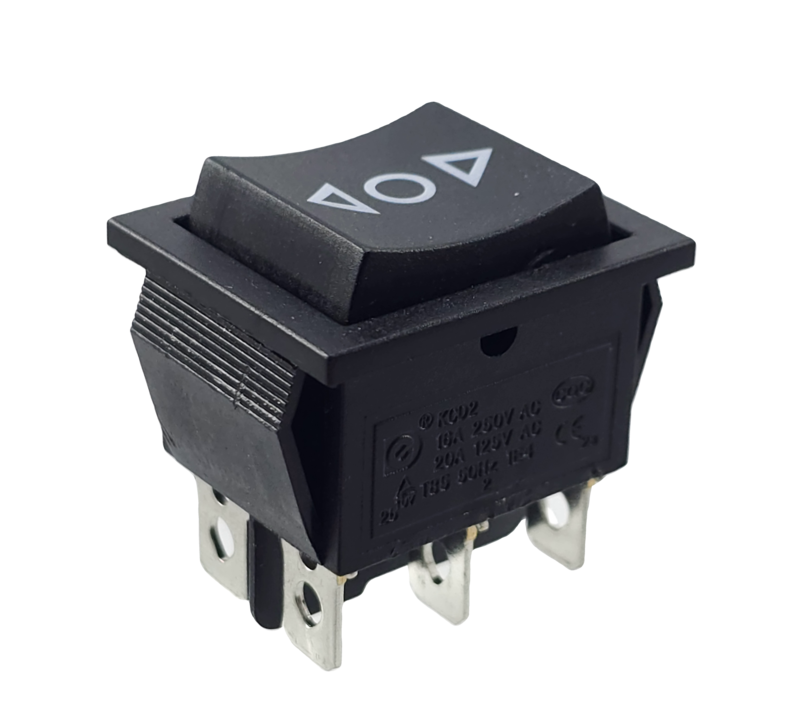 Rocker switch BUTTONS ON / OFF / ON built-in 28.5 x21.5mm also as a replacement for lawn mowers