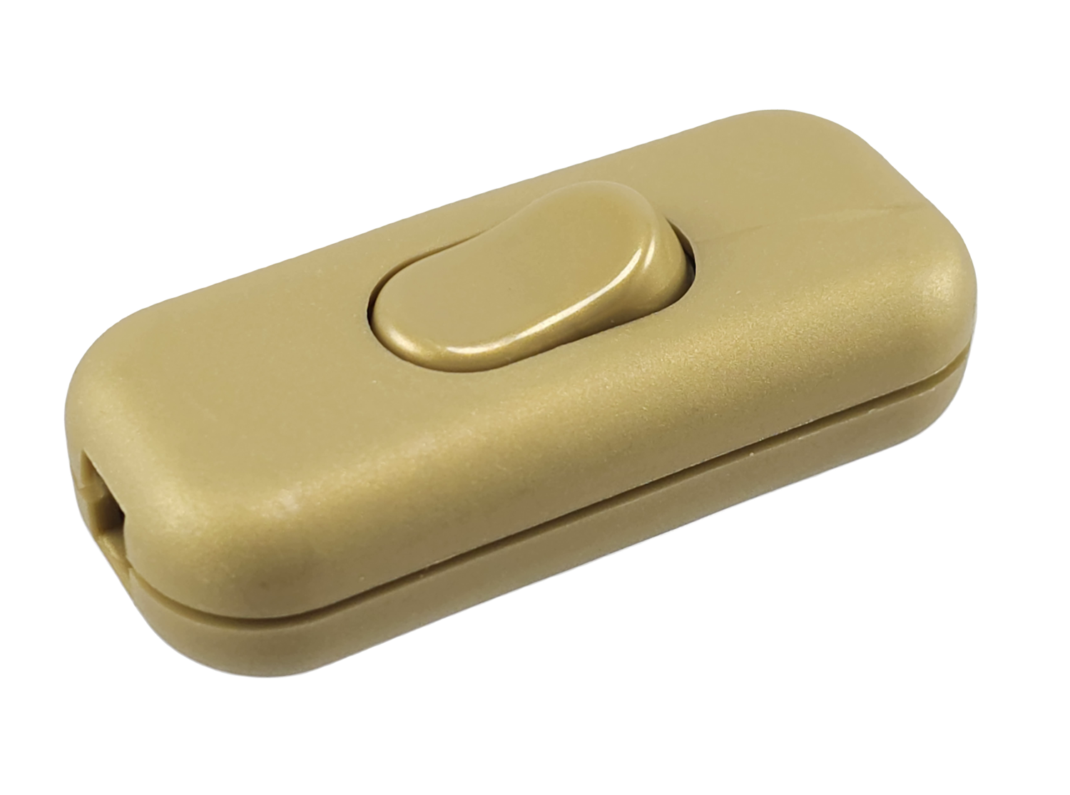 Zwischenschalter Gold, 3-polig(2), 6 A, Paßt für LED, Mit Zugentlastungen