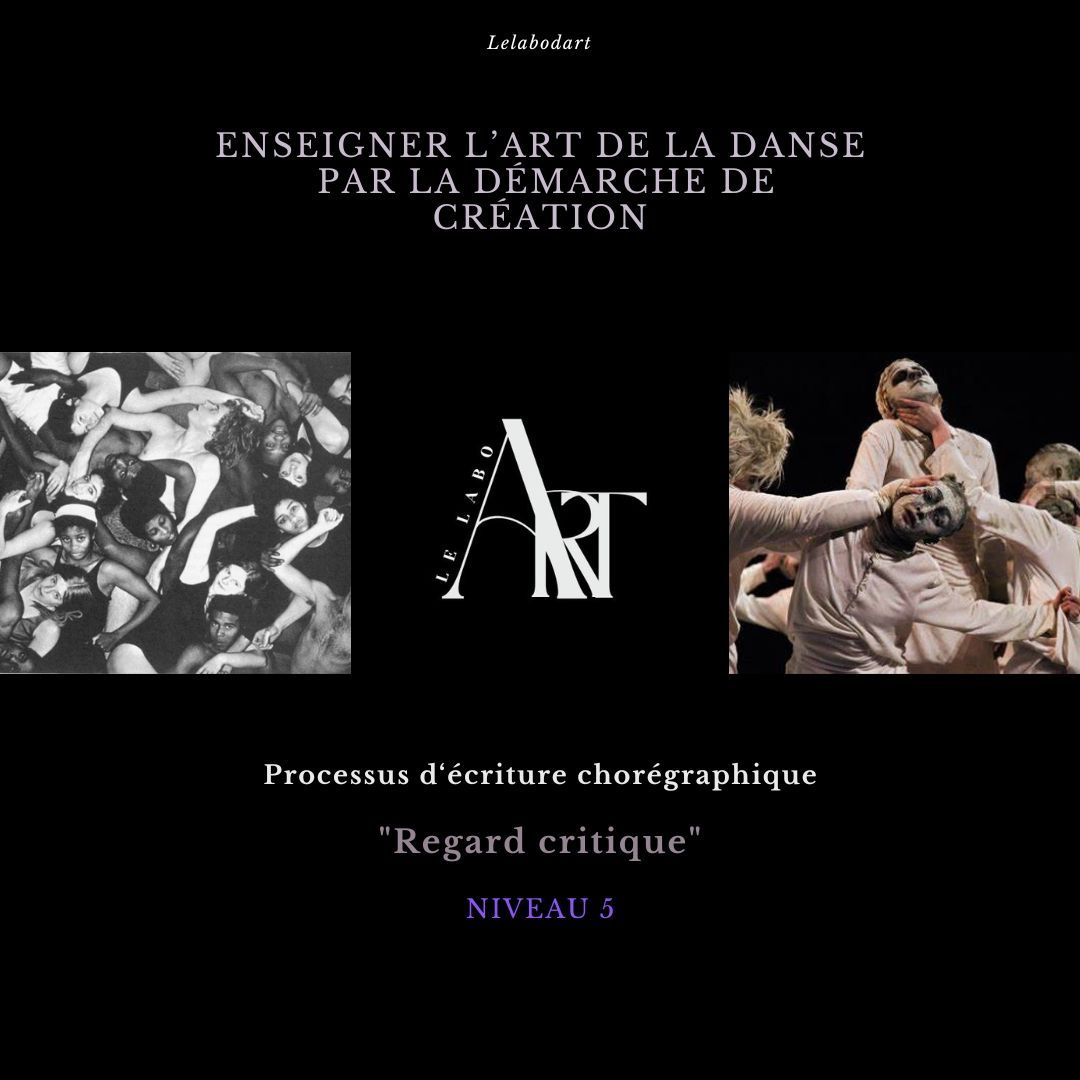 Cours numérique EPS - Danse 'Regard critique"