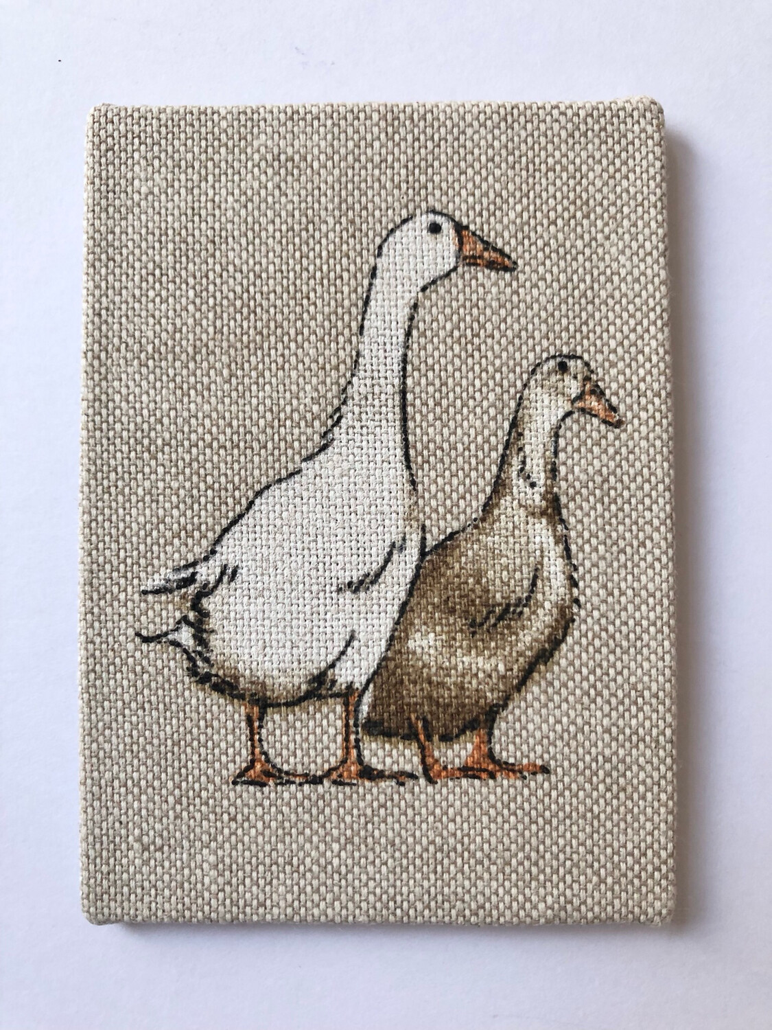 1:12 scale ‘Mr and Mrs Goose’ canvas for dolls house