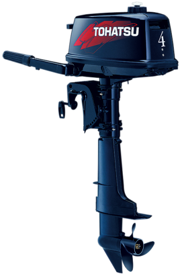 NEW Tohatsu 4hp 2-stroke Outboard