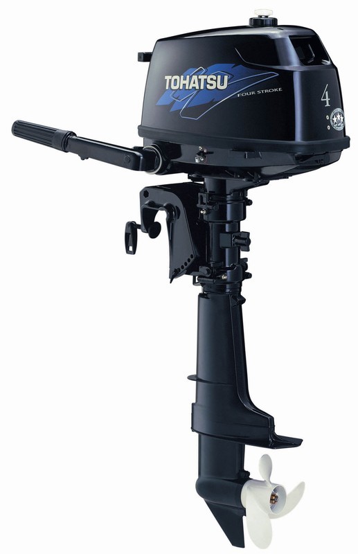 NEW Tohatsu 4hp 4-stroke Outboard