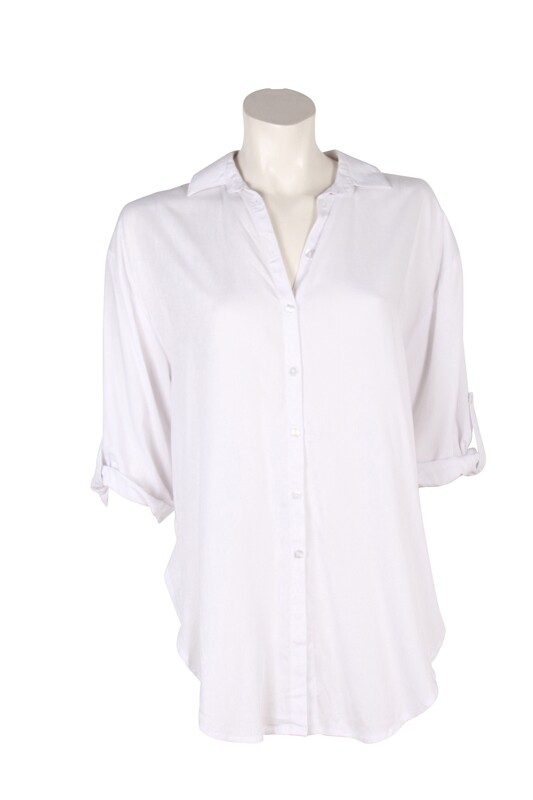 Balong Blouse Uniq 0010 white BS4-399