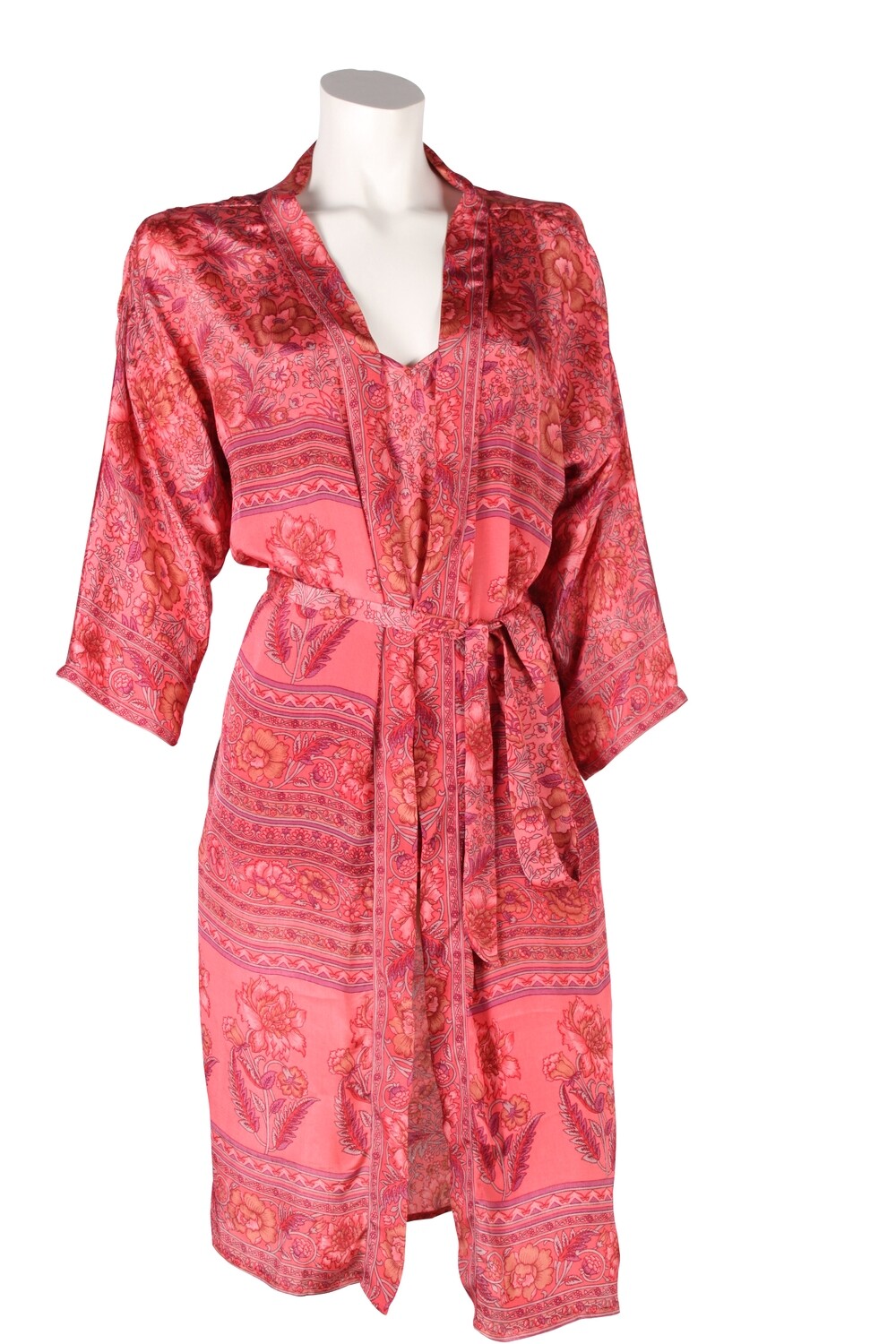 Poona Kimono Heritage 0062 framboise BS4-508