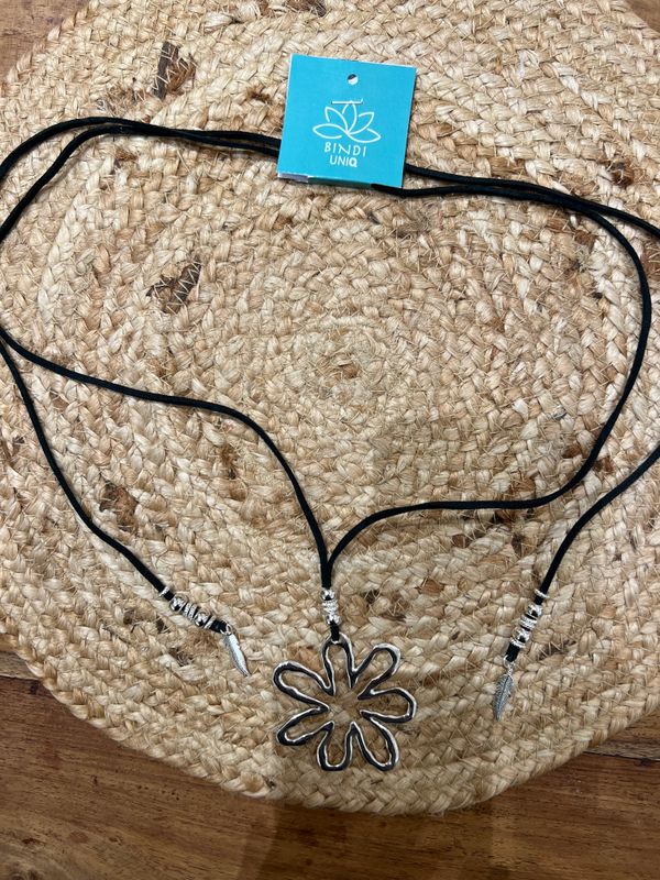 Charly Necklace 0269 silver/black BS4-BB19