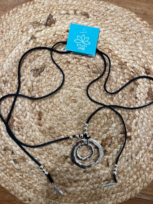 Olivia Necklace 0269 silver/black BS4-BB16