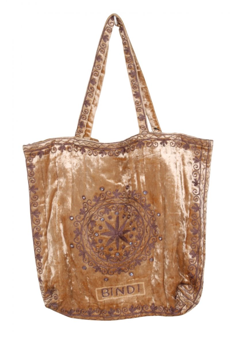Bag Velours 0013 gold BW4-544
