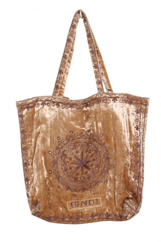 Bag Velours 0013 gold BW4-544
