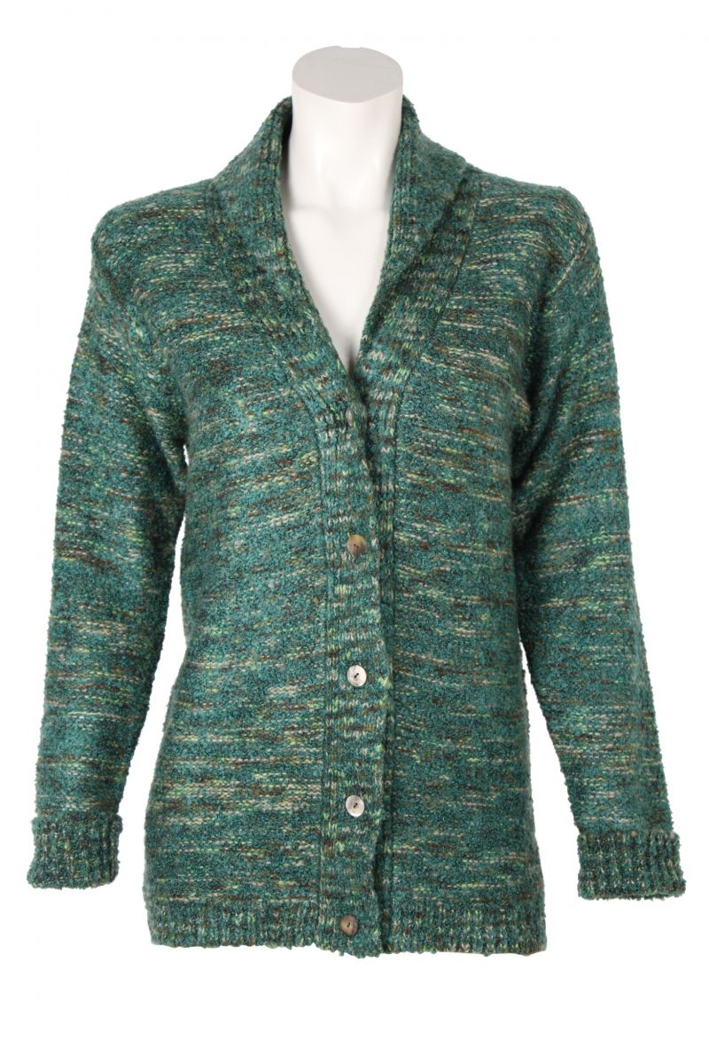 Long Collar Vest Kalapin &amp; SpaceMH 0224 combo green BW4-811