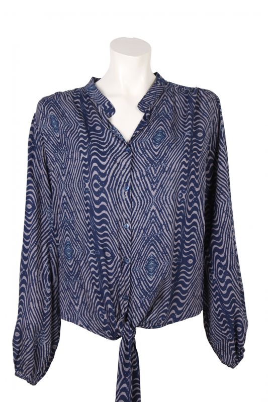 Ayana Blouse 0172 zumba navy BW4-210