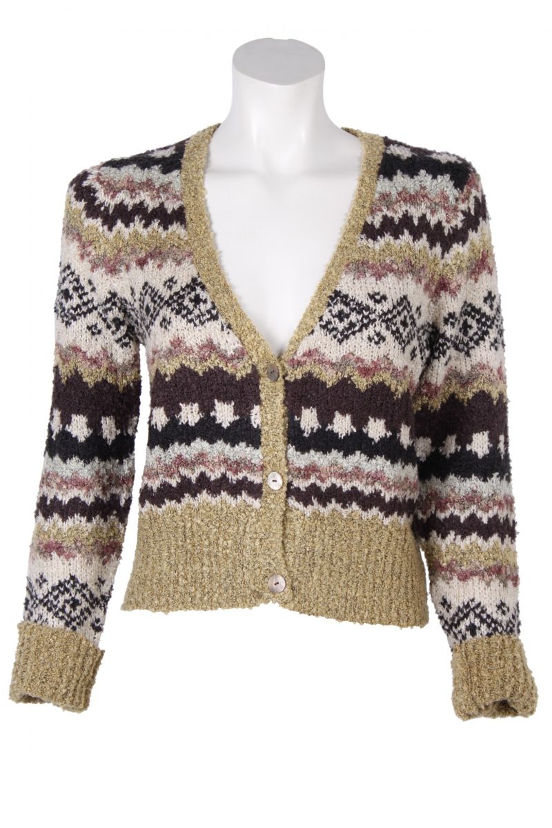 Oslo Vest Jacquard 0231 combo brown BW4-840