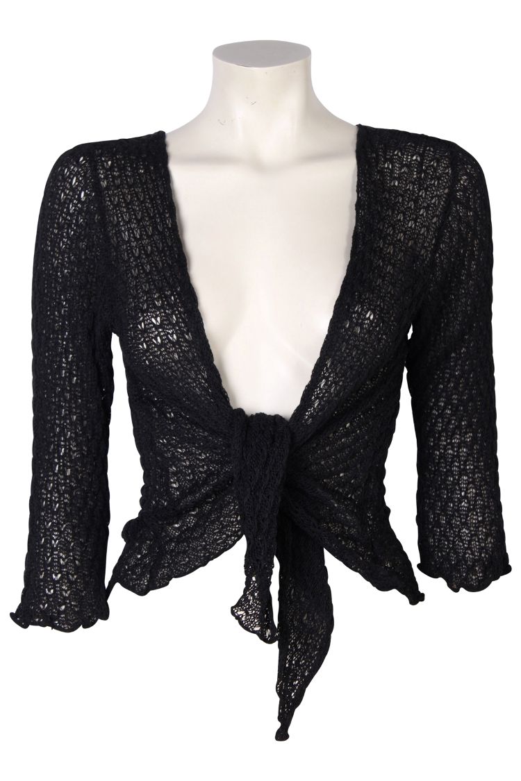 Ajour Vest Co C001 black BS5-812
