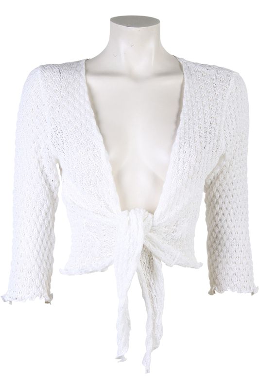 Ajour Vest Co C002 white BS5-812