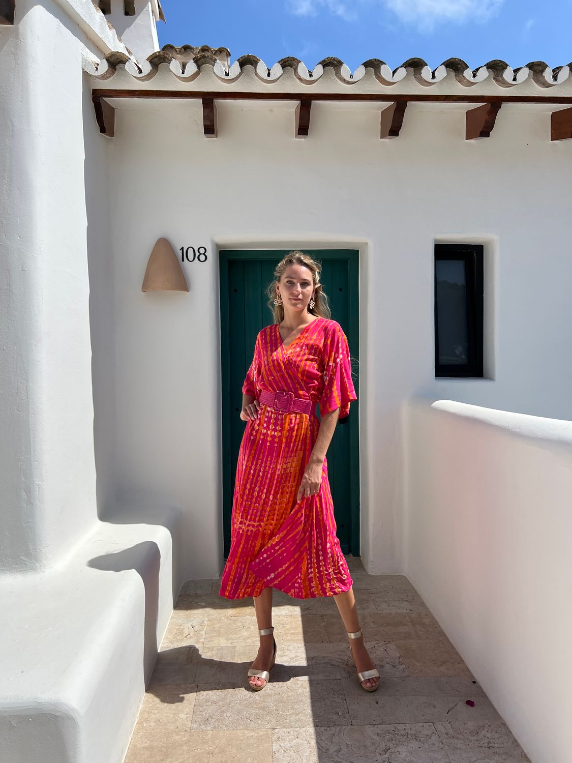 Uma Dress + 0147 t&amp;d pink BS5-103p
